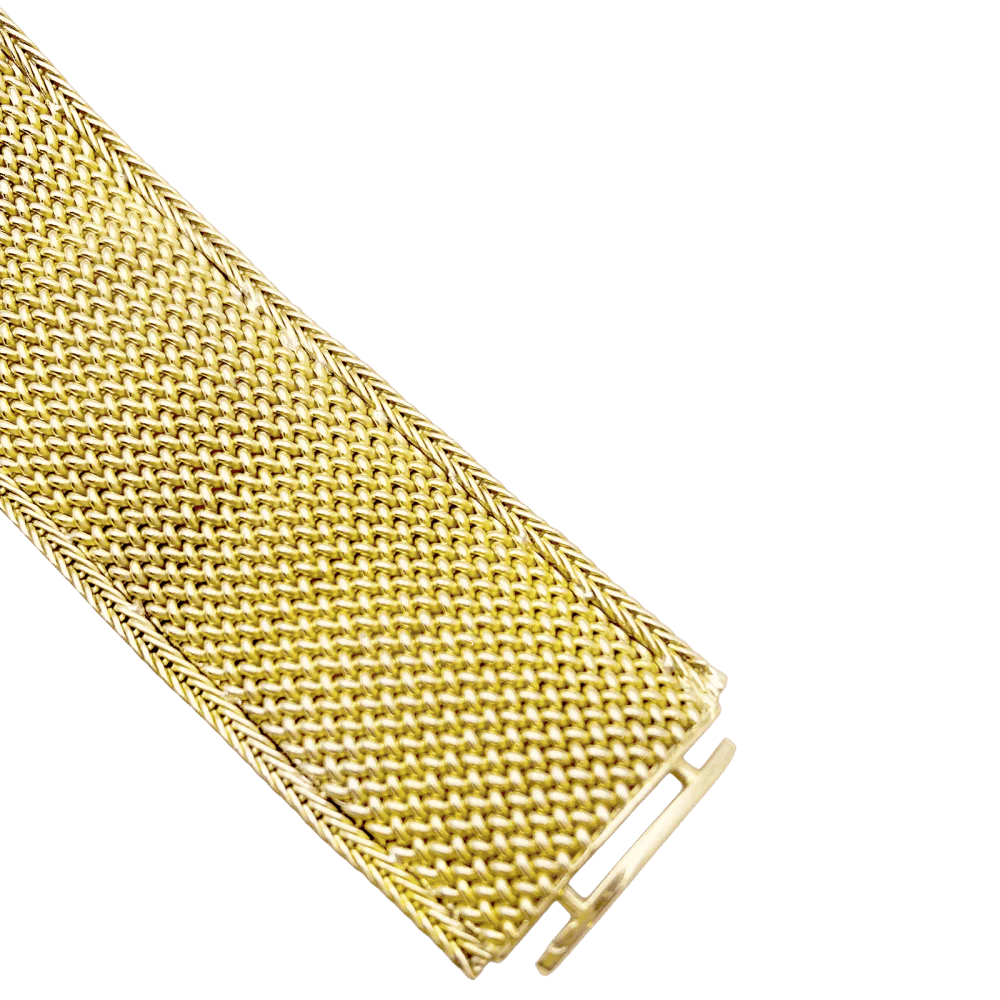 Montre JAEGER-LECOULTRE en or jaune, or blanc et diamants – Image 7