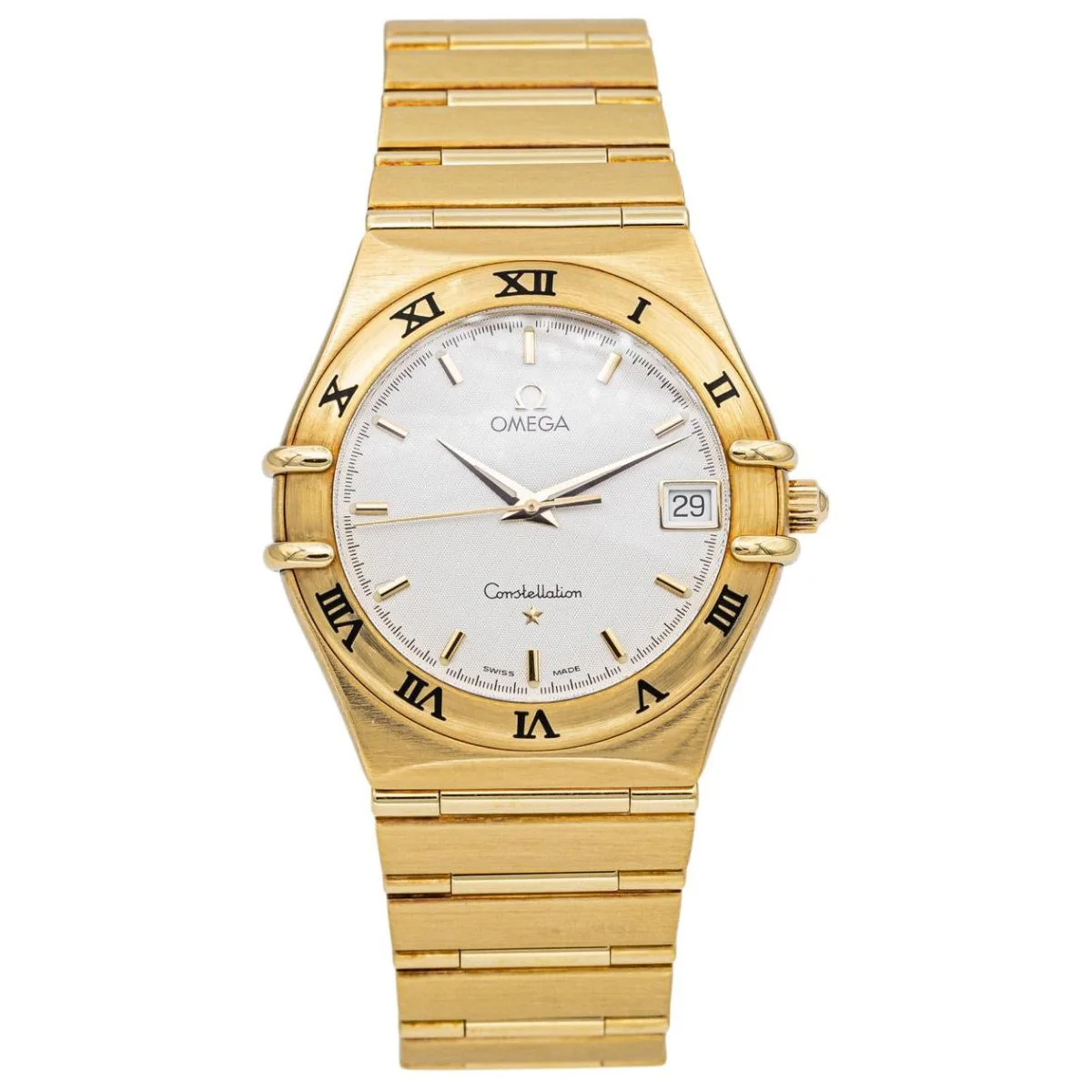 Montre OMEGA Constellation en or jaune