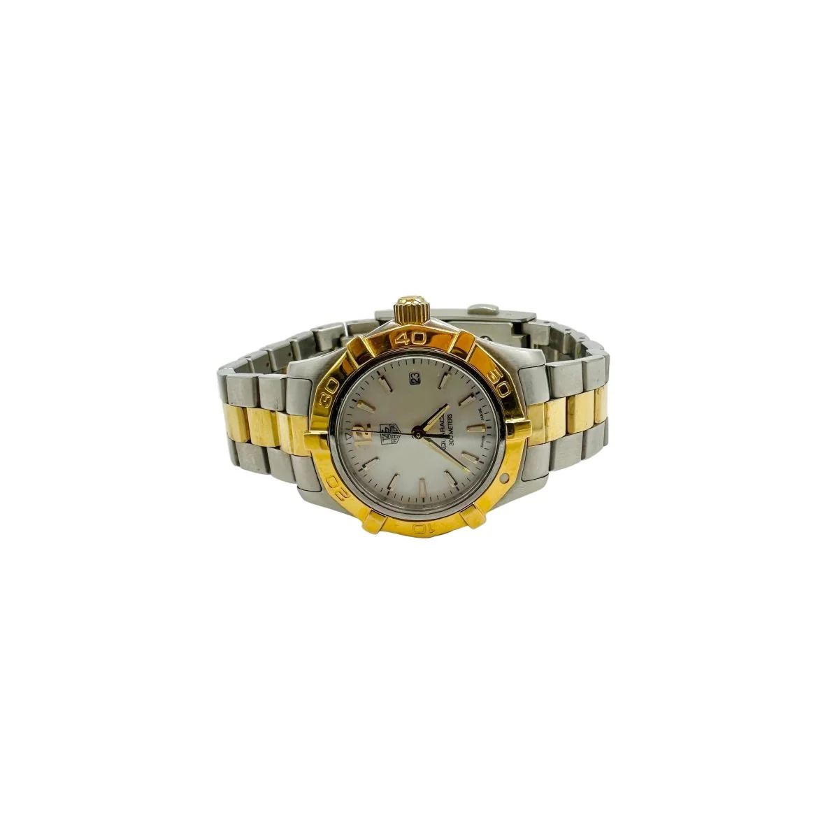 Montre TAG HEUER Aquaracer Dame en acier plaqué or jaune – Image 6