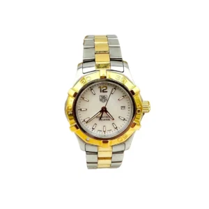 Montre TAG HEUER Aquaracer Dame en acier plaqué or jaune