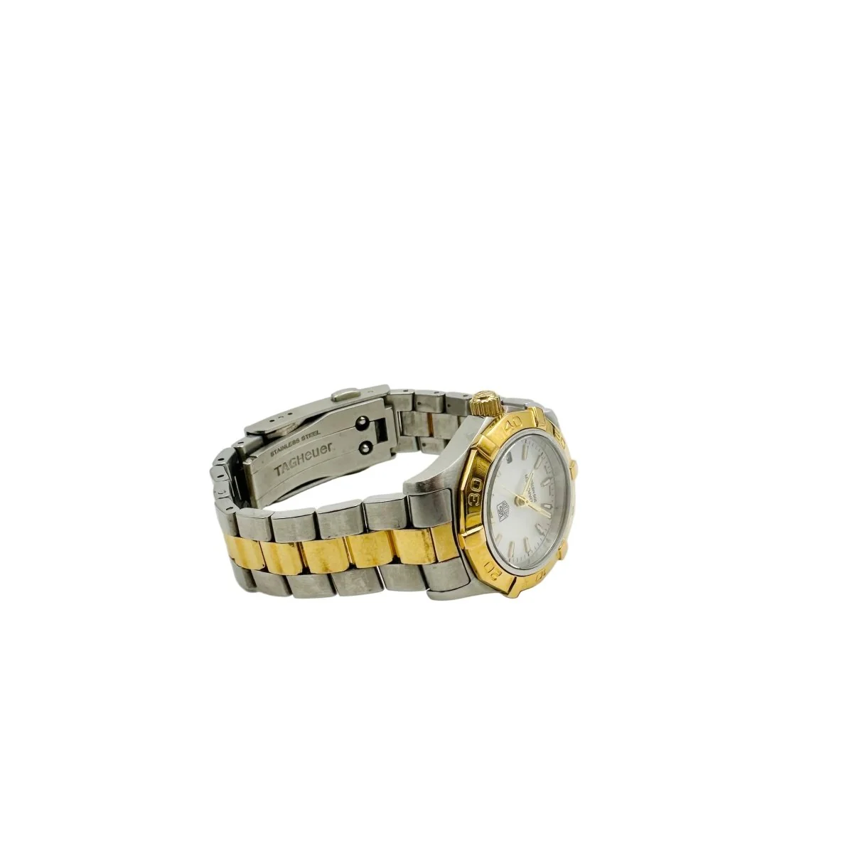 Montre TAG HEUER Aquaracer Dame en acier plaqué or jaune – Image 7
