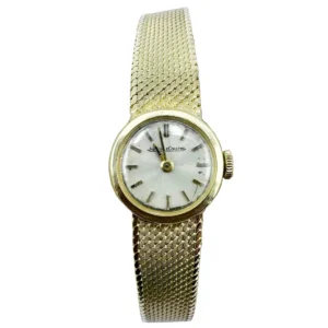 Montre de dame JAEGER-LECOULTRE en or jaune