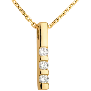 Pendentif - Or jaune 750 ‰ (18 carats) - Diamant