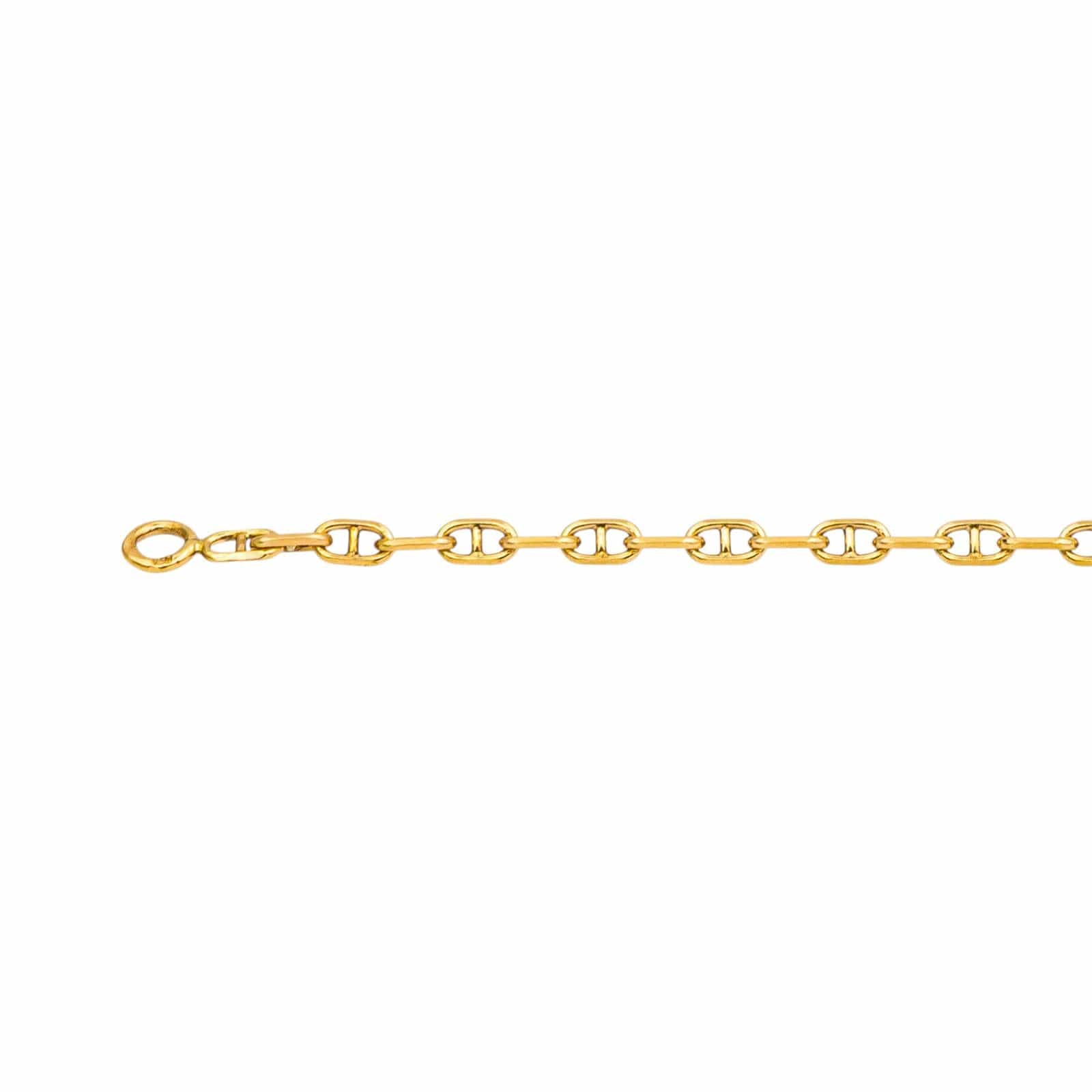 Collier Maille marine Or jaune Diamant – Image 6