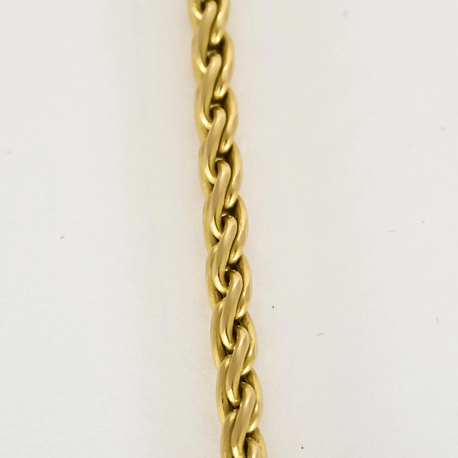 Collier en Or jaune 18k Saphir – Image 3