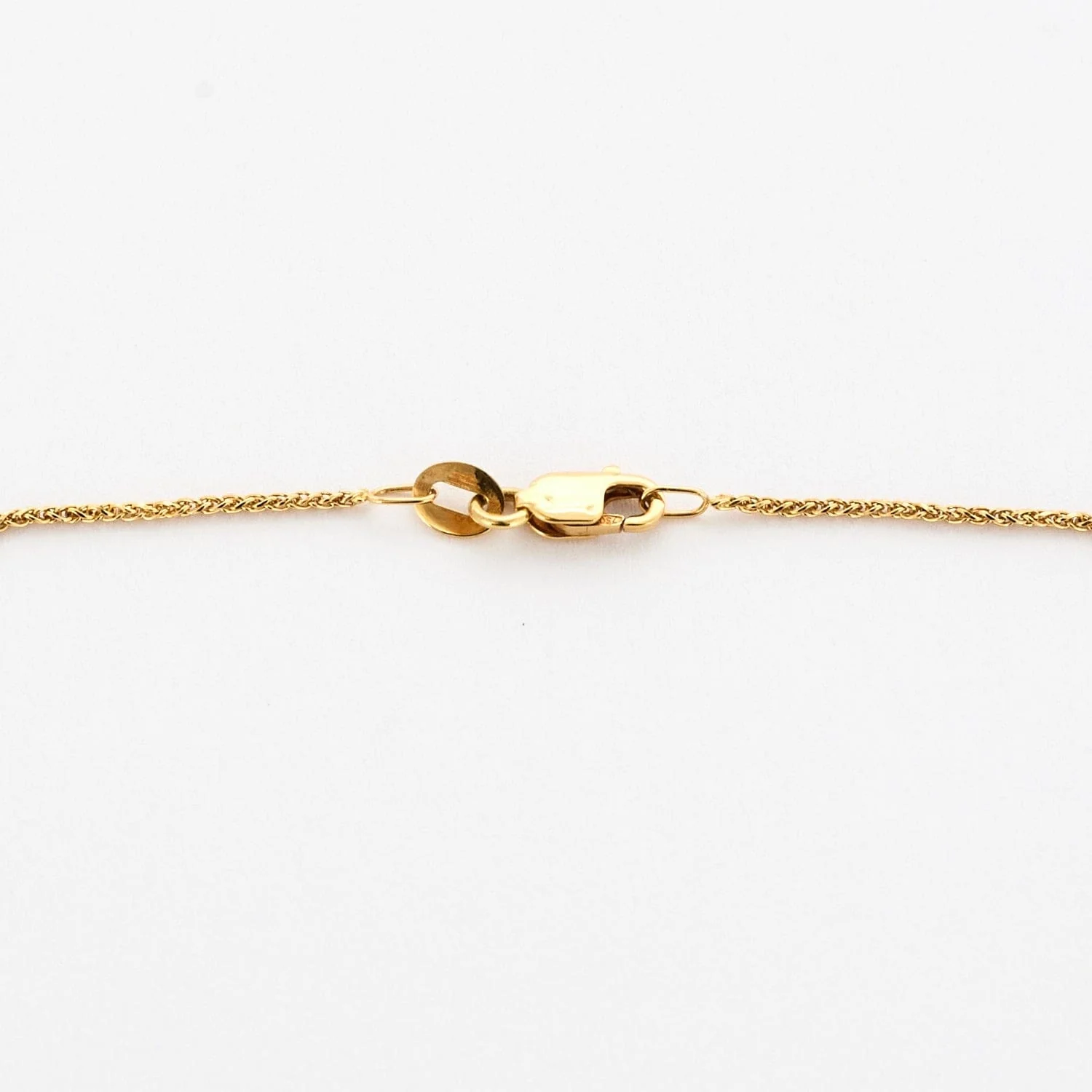 Collier en or jaune mobile avec saphirs et diamants – Image 5