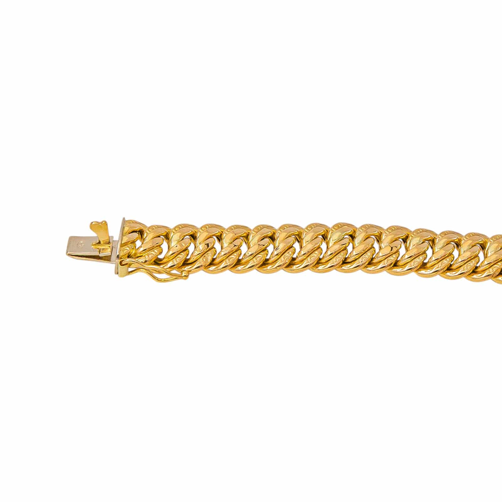 Collier maille américaine en or jaune – Image 6